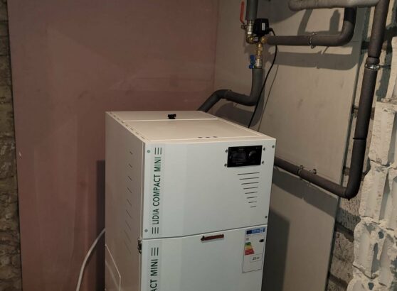 Realizacja Lidia 25kW - montaż pieca